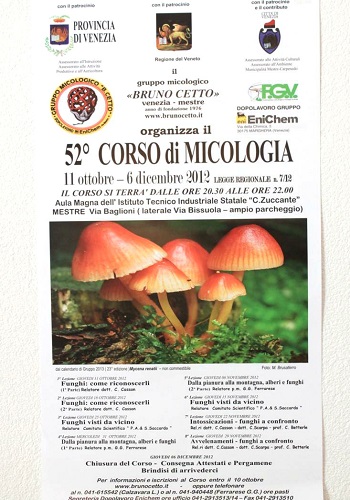 52° Corso di Micologia