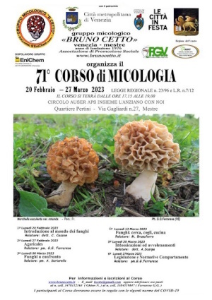 71° Corso di Micologia