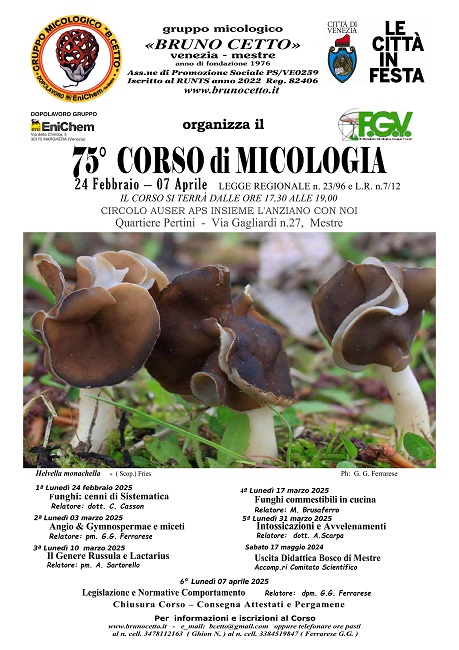 75° Corso di Micologia