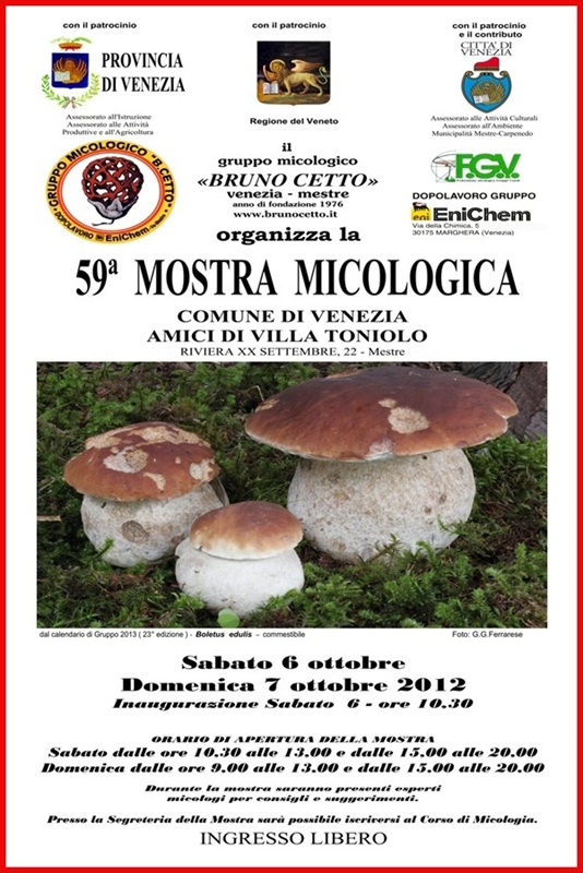 59^ Mostra Micologica