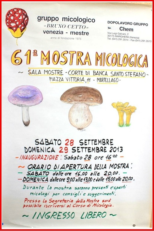 61^ Mostra Micologica