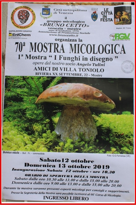 70^ Mostra Micologica